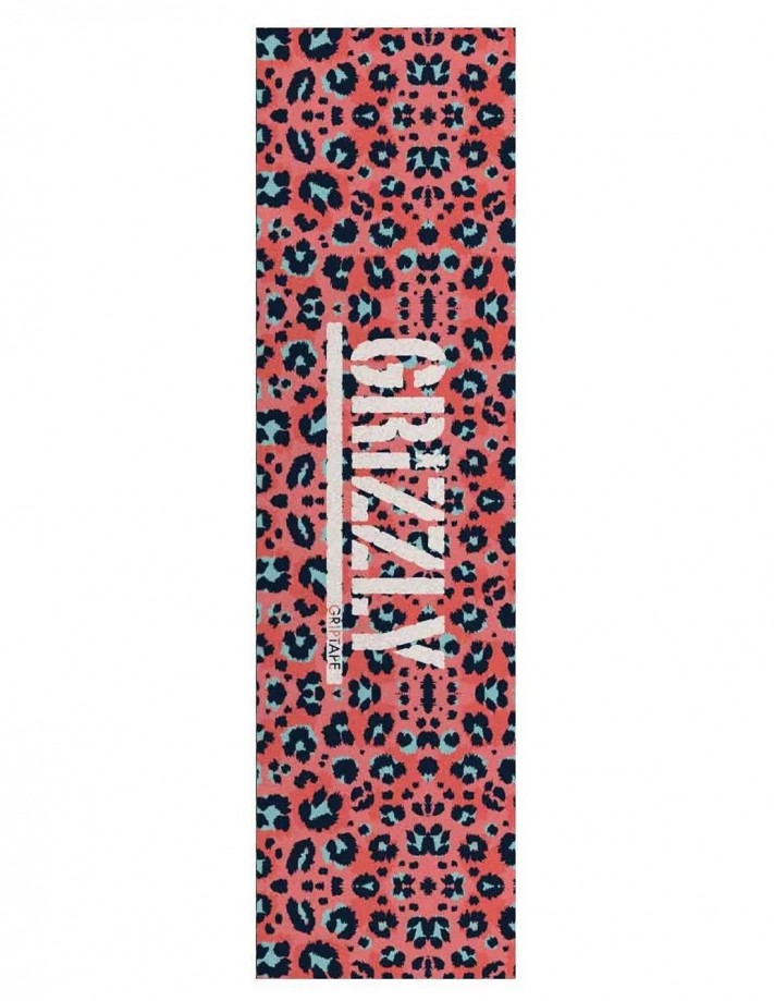 GRIZZLY Pink Leopard - Grip de skate