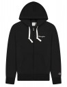 CHAMPION Rochester Logo - Nero - Felpa con cappuccio e zip