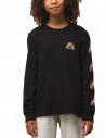 VANS Over Ur Head - Black - Langärmeliges T-Shirt