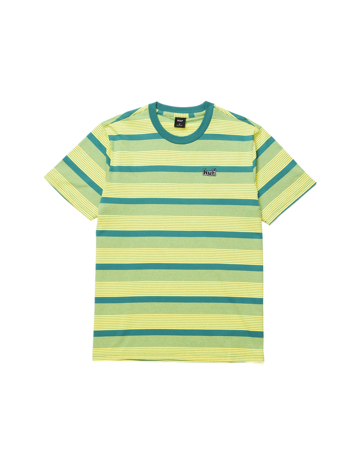 HUF Berkley Stripe Knit Top - Lemon - T-shirt