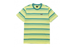 HUF Berkley Stripe Knit Top - Lemon - T-shirt