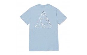 HUF Holoshine Foil TT - Light Blue - T-shirt (dos)