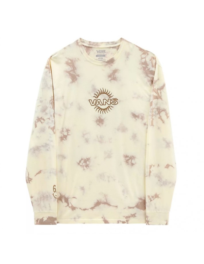 VANS Scattered Tie Dye - Antique White - T-shirt à manches longues