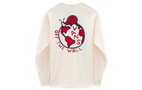 VANS Off the wall skate classic - Antique White - T-shirt à manches longues (dos)