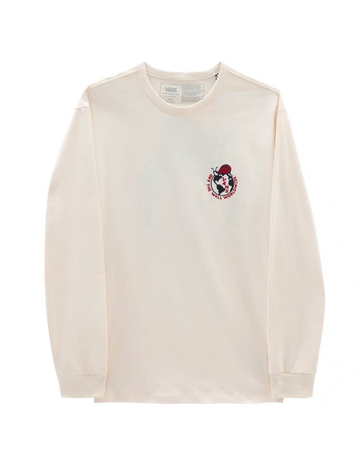 VANS Off the wall skate classic - Antique White - T-shirt à manches longues