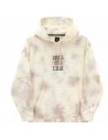 VANS Scattered Tie Dye - Farina d'avena - Felpa con cappuccio