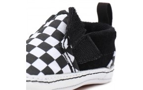 Chaussures Bébé VANS Slip On Checkerboard Gros plan
