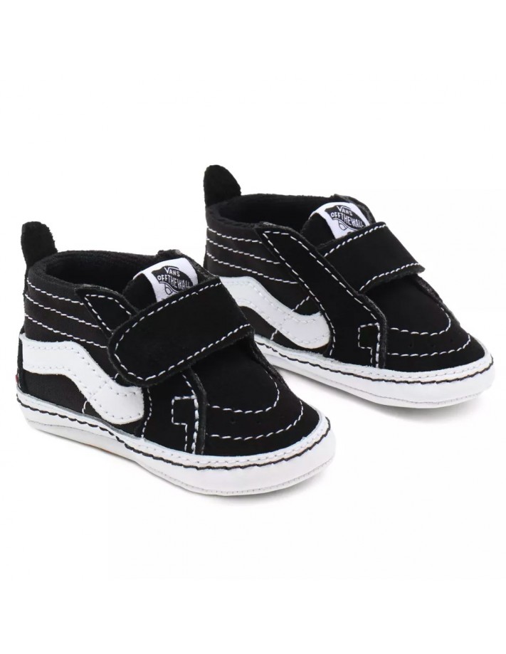 Chaussures Bébé VANS Sk8 Hi Crib Noir