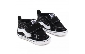 Chaussures Bébé VANS Sk8 Hi Crib Noir