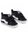 VANS SK8-HI Crib - Schwarz/Weiß - Babyschuhe
