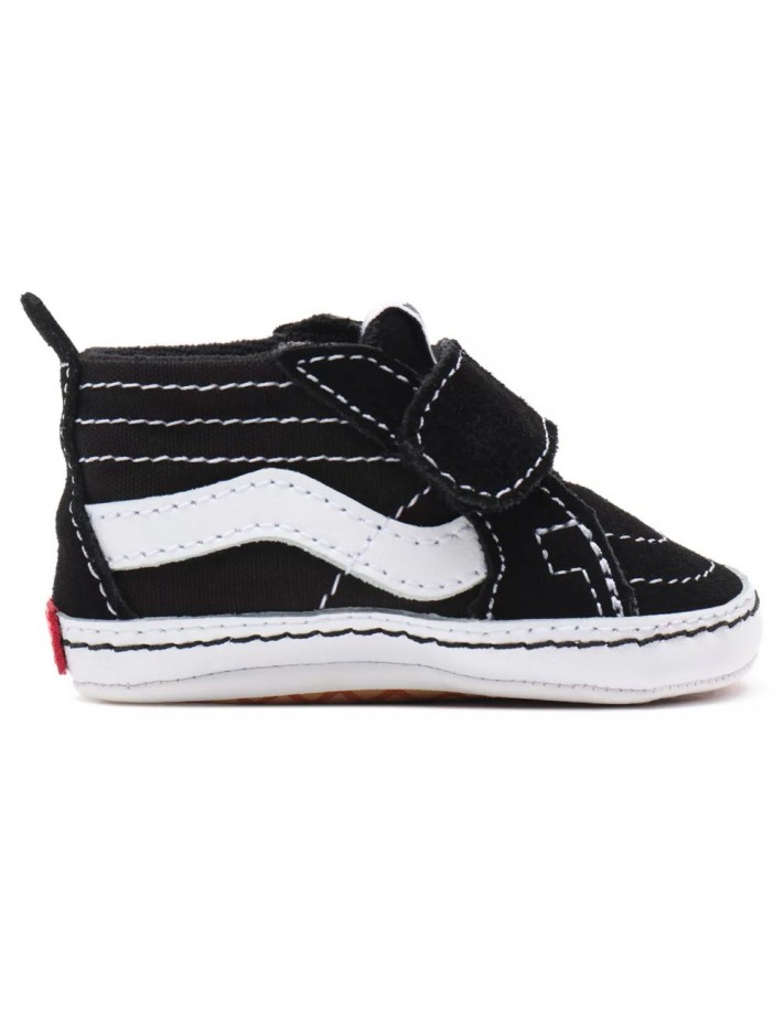 VANS SK8-HI Crib Schwarz/Weiß Babyschuhe