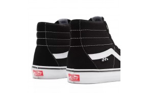 Skate shoes VANS Sk8 Hi Noire - logo OTW