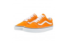 Paire de Skate shoes VANS Old Skool Orange