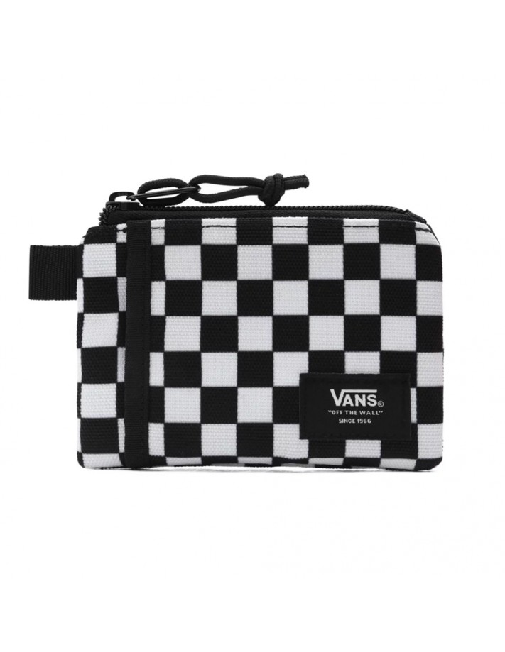 VANS Pouch - Noir / Blanc - Portefeuille (checkerboard)