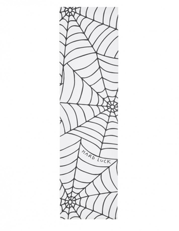 HARD LUCK Reverse Spider Web Clear - Grip de skate