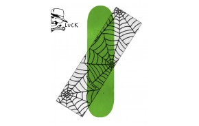 Grip de skate HARD LUCK Spider web blanc