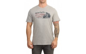 RIP CURL Klaxon Tee - Grey Marle - T-shirt