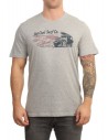RIP CURL Klaxon Tee - Grey Marle - Camiseta