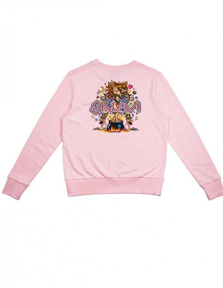 SANTA CRUZ Salba Witch - Pink - Crewneck Femmes (dos)