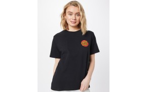 SANTA CRUZ Classic Dot - Black - T-shirt Femmes