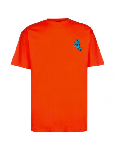SANTA CRUZ Screaming hand chest tee - Orange - T-shirt