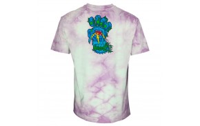 SANTA CRUZ Bigfoot Screaming Hand - Tie Dye - T-shirt (dos)