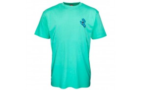 SANTA CRUZ Screaming hand chest tee - Jade - T-shirt