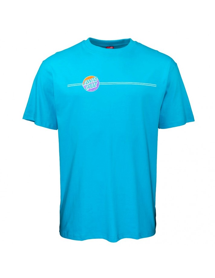 SANTA CRUZ Bogus Hand Fade - Bleu - T-shirt