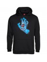 SANTA CRUZ Screaming hand hood - Noir - Sweat à capuche