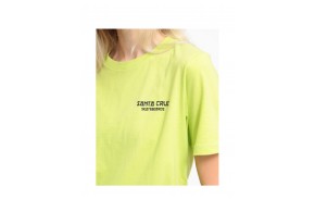 SANTA CRUZ Lucky Cat - Green Glow - T-shirt Femmes (logo)