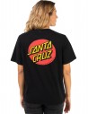 SANTA CRUZ Classic Dot - Nero - Maglietta da donna