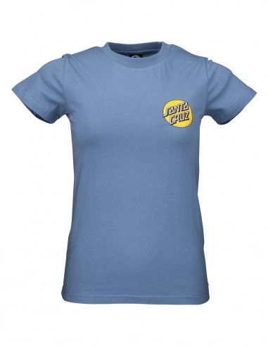 SANTA CRUZ Process Dot - Washed Navy - T-shirt Femmes