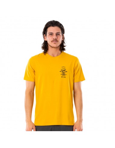 RIP CURL Search Essential - Yellow - T-shirt - front
