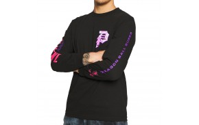 PRIMITIVE  Goku - Pink/Black - Long sleeve t-shirt - front