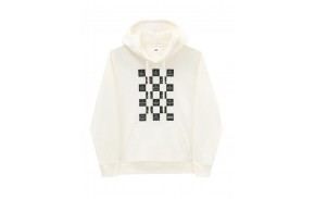 VANS Checkboard Day - White - Sweat à Capuche Femmes