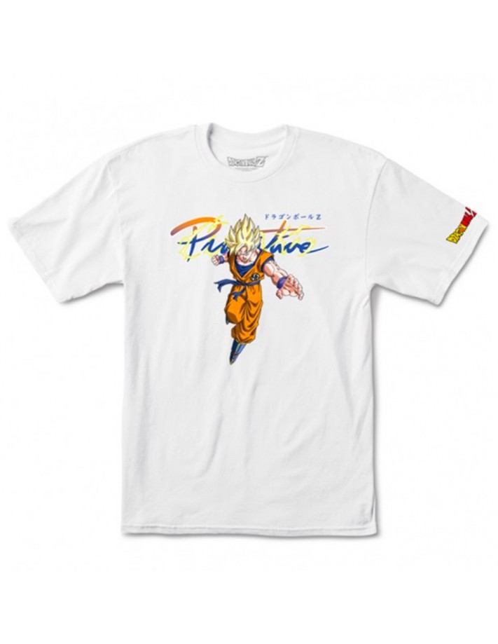 PRIMITIVE Nuevo Goku Saiyan - White - T-shirt