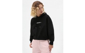 DICKIES Loretto Boxy - Black - Hoodie Women - Front view