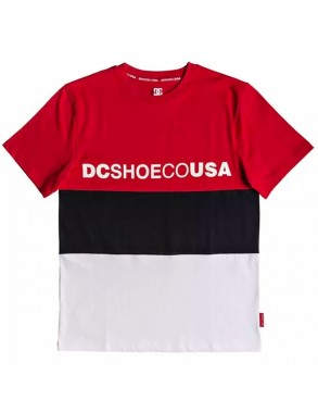 DC SHOES Glen Ferrie - Rouge - T-shirt de face