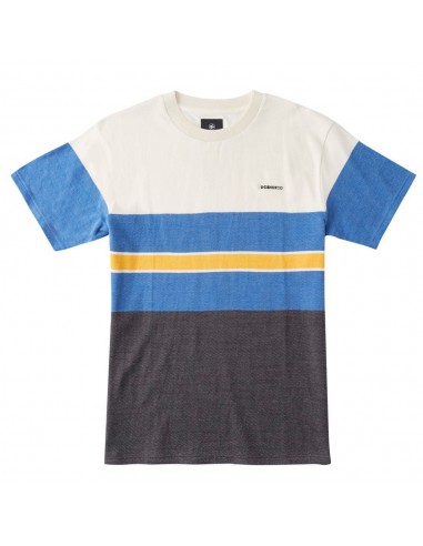 DC SHOES Rally stripe - Bleu - T-shirt