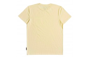 DC SHOES Basic - Yellow - T-shirt back view