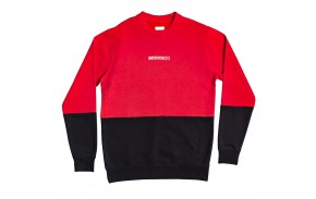 DC SHOES Downing - Rouge - Crewneck avant