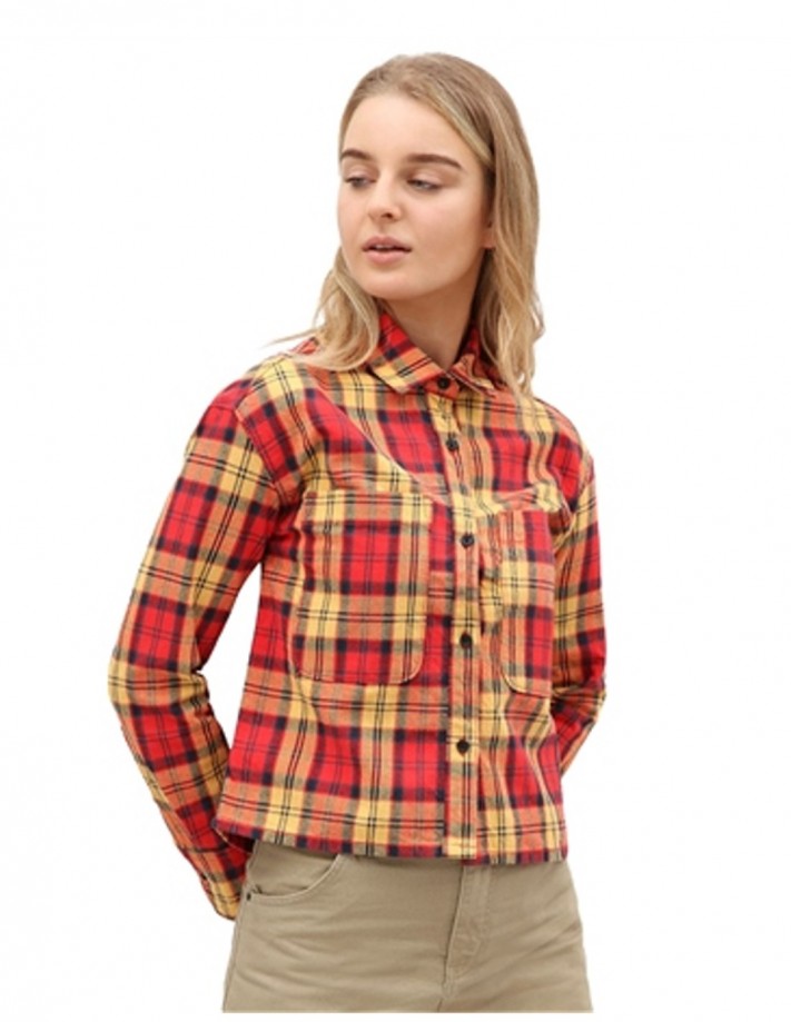 Iberia Shirt - Red - Women Shirt