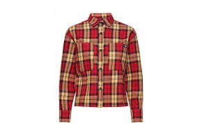 DICKIES New Iberia Shirt - Red - Chemise Femmes