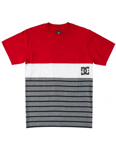 DC SHOES Crew up - Red - T-shirt