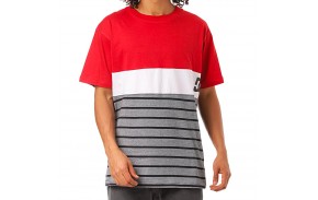 DC SHOES Crew up - Red - T-shirt face