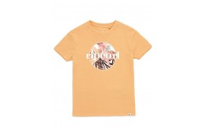 RIP CURL Tallows Tee - Orange - T-shirt Enfants