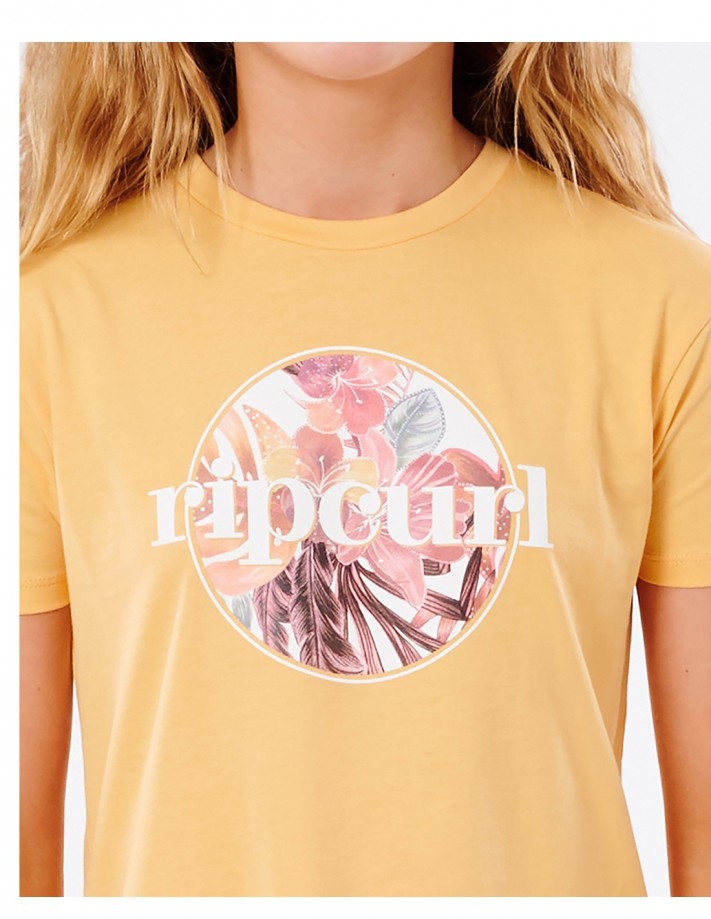 RIP CURL Tallows Tee - Orange - T-shirt Enfants - Vue zoom RIP CURL Tallows Tee - Orange - T-shirt Enfants - Vue zoom