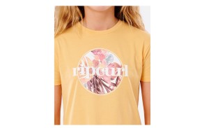 RIP CURL Tallows Tee - Orange - T-shirt Enfants - Vue zoom