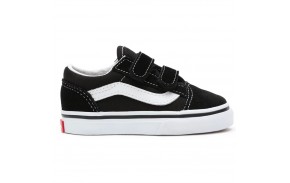 VANS Old Skool - Black/True White - Chaussures de skate Bébé