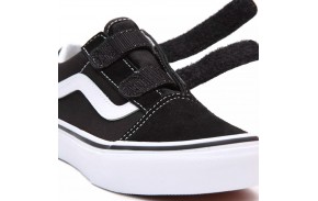 VANS Old Skool - Black/True White - Chaussures de skate Enfants